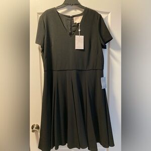 GMG Edith black fit and flare dress. Size 20. NWT.